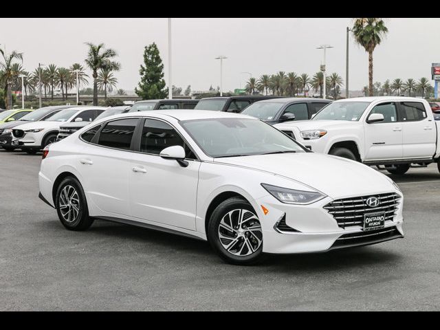 2022 Hyundai Sonata Hybrid Blue