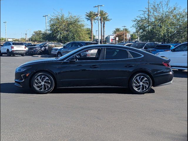 2022 Hyundai Sonata Hybrid Blue