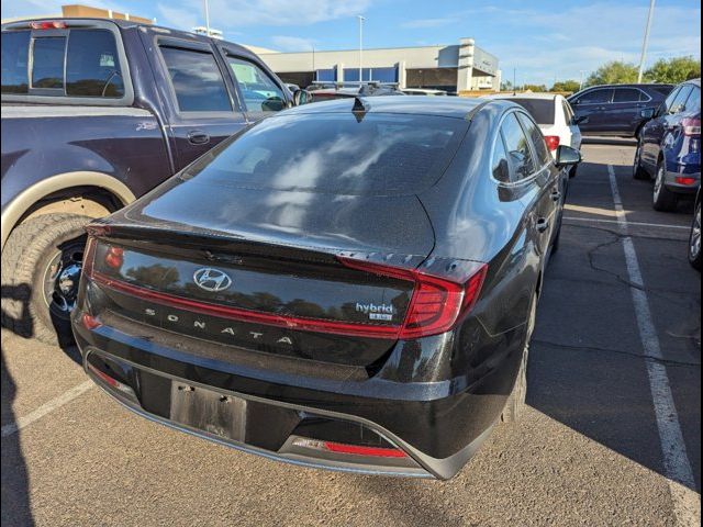 2022 Hyundai Sonata Hybrid Blue