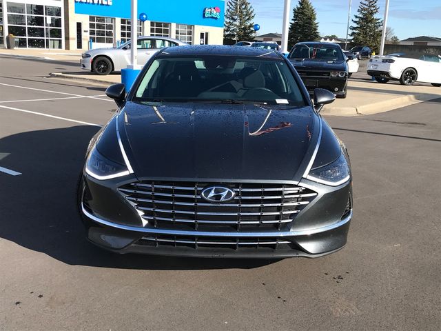 2022 Hyundai Sonata Hybrid Blue