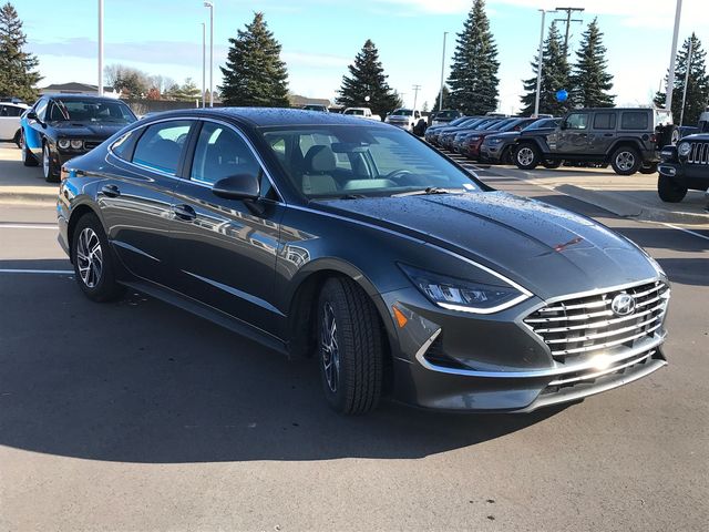 2022 Hyundai Sonata Hybrid Blue