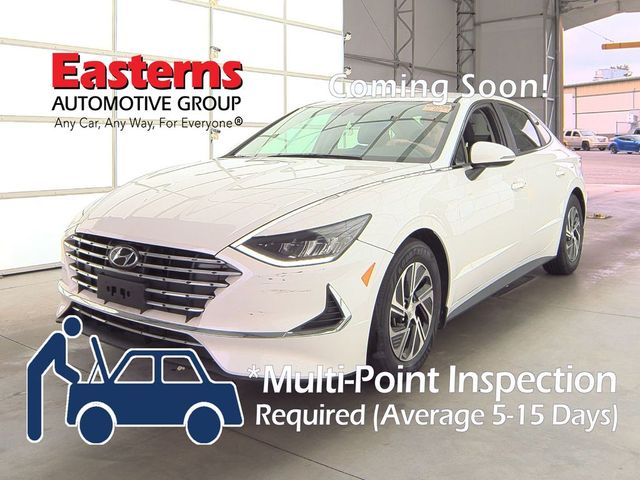 2022 Hyundai Sonata Hybrid Blue