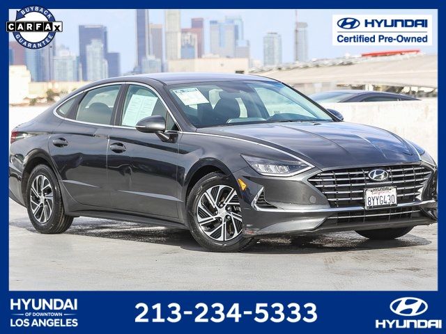 2022 Hyundai Sonata Hybrid Blue