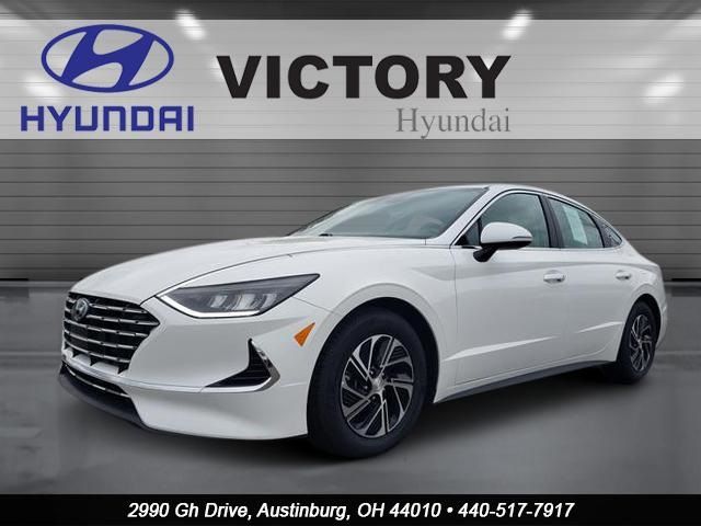 2022 Hyundai Sonata Hybrid Blue