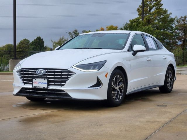 2022 Hyundai Sonata Hybrid Blue