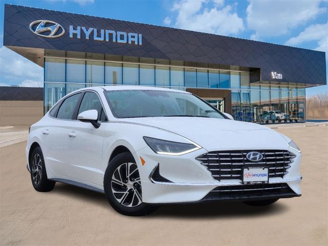 2022 Hyundai Sonata Hybrid Blue