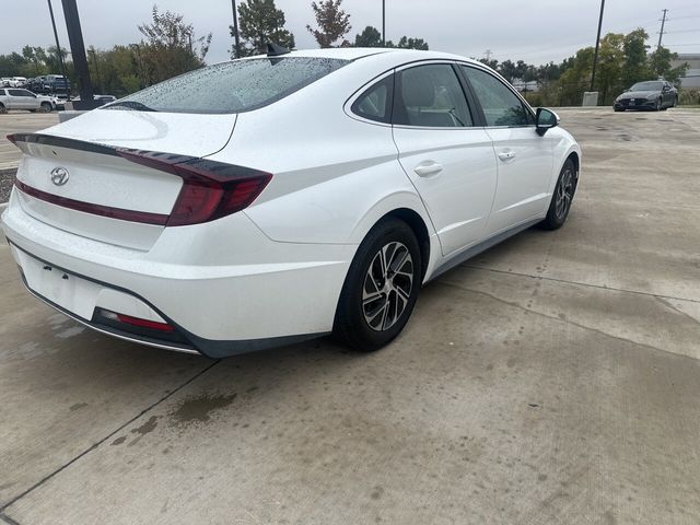 2022 Hyundai Sonata Hybrid Blue