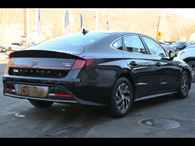 2022 Hyundai Sonata Hybrid Blue