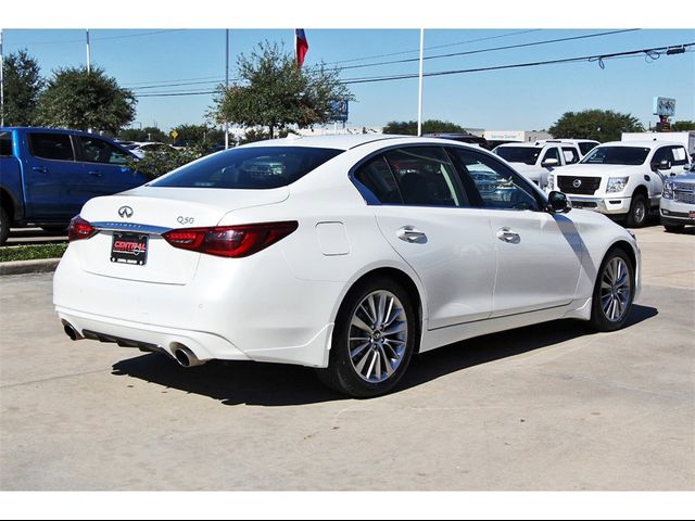 2022 INFINITI Q50 Luxe