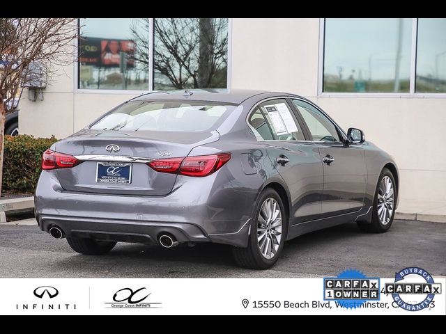 2022 INFINITI Q50 Luxe