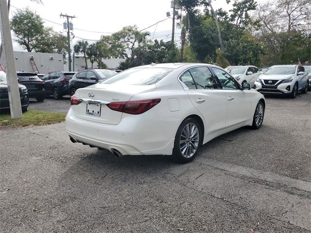 2022 INFINITI Q50 Luxe