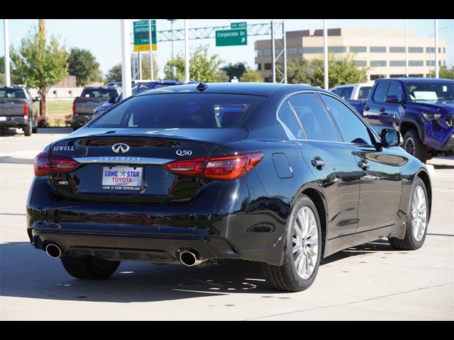 2022 INFINITI Q50 Luxe