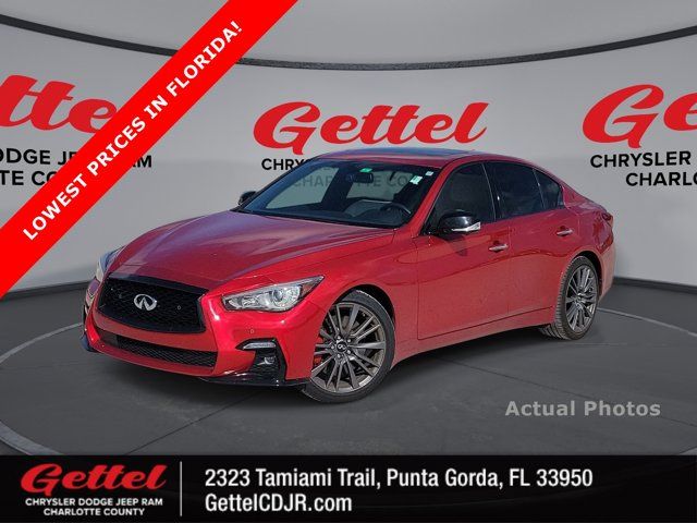 2022 INFINITI Q50 Red Sport 400