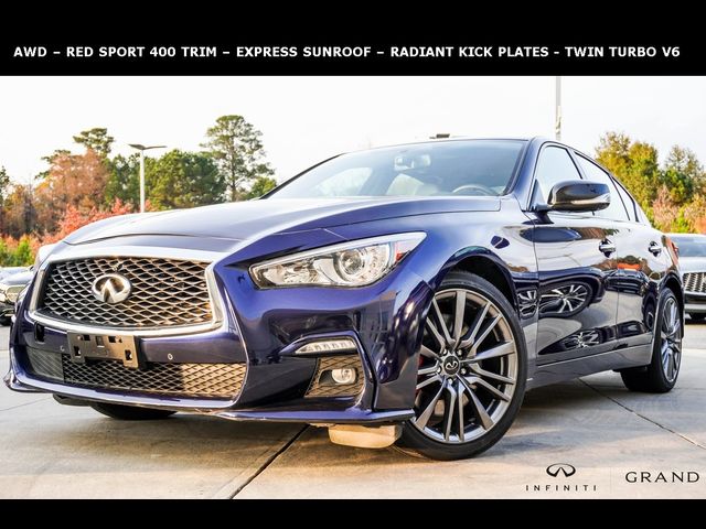 2022 INFINITI Q50 Red Sport 400