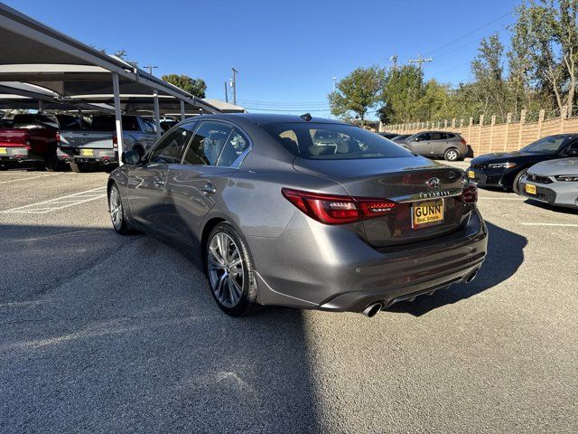 2022 INFINITI Q50 Sensory