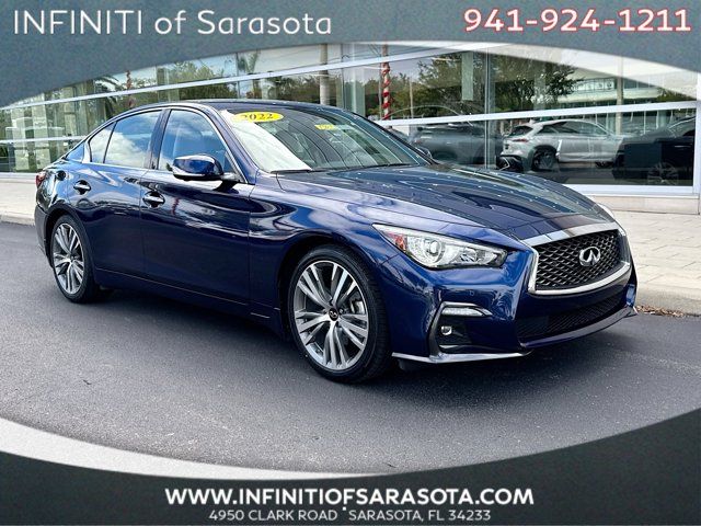 2022 INFINITI Q50 Sensory