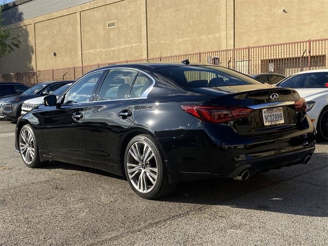 2022 INFINITI Q50 Sensory