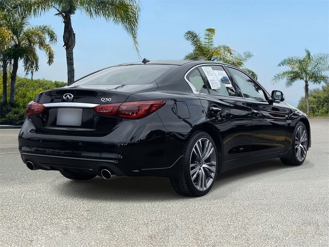 2022 INFINITI Q50 Sensory