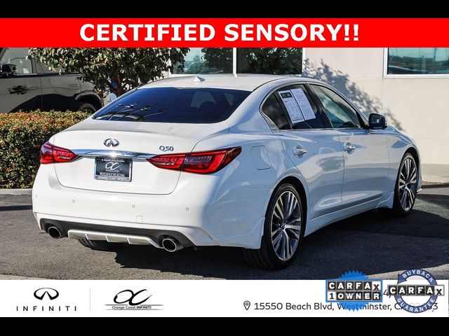 2022 INFINITI Q50 Sensory