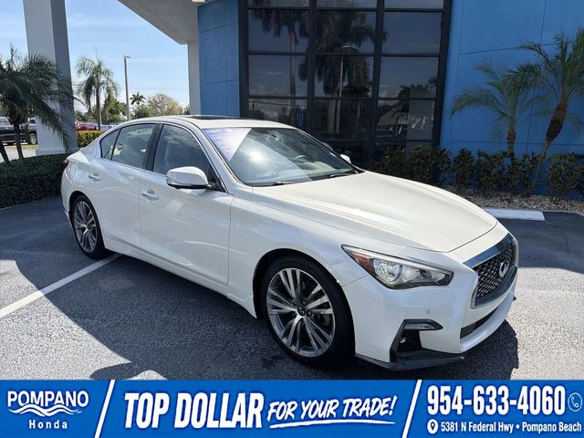 2022 INFINITI Q50 Sensory