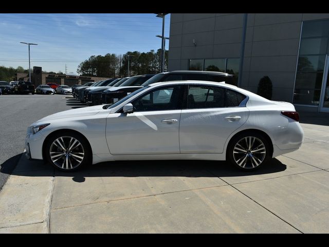 2022 INFINITI Q50 Sensory