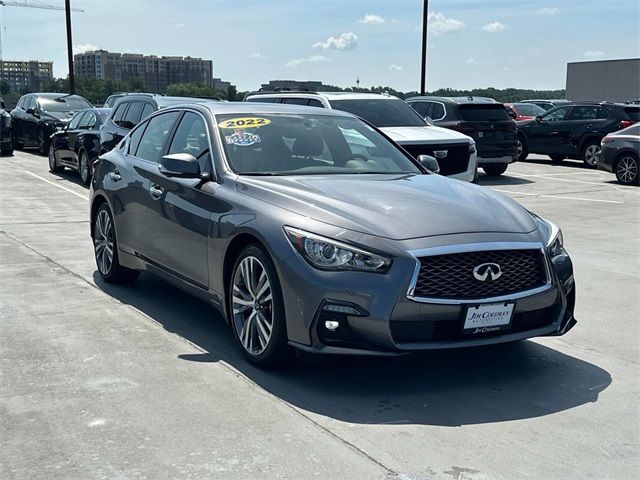 2022 INFINITI Q50 Sensory