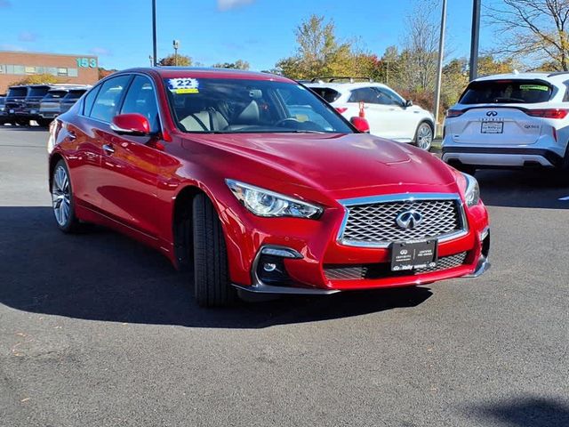 2022 INFINITI Q50 Sensory