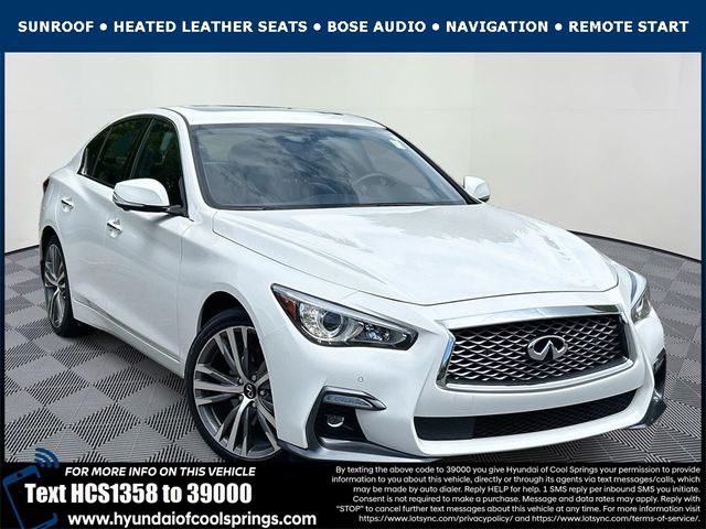 2022 INFINITI Q50 Sensory