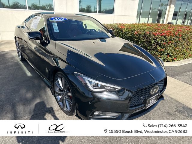 2022 INFINITI Q60 Red Sport 400