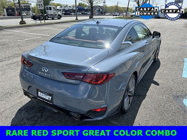 2022 INFINITI Q60 Red Sport 400