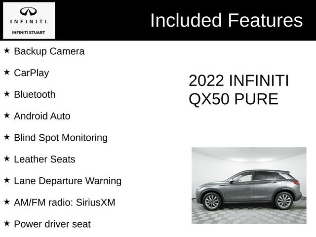 2022 INFINITI QX50 Pure