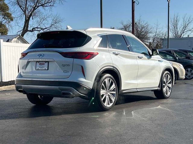 2022 INFINITI QX50 Sensory