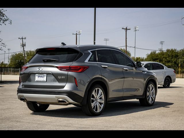 2022 INFINITI QX50 Sensory