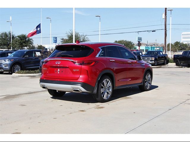 2022 INFINITI QX50 Sensory