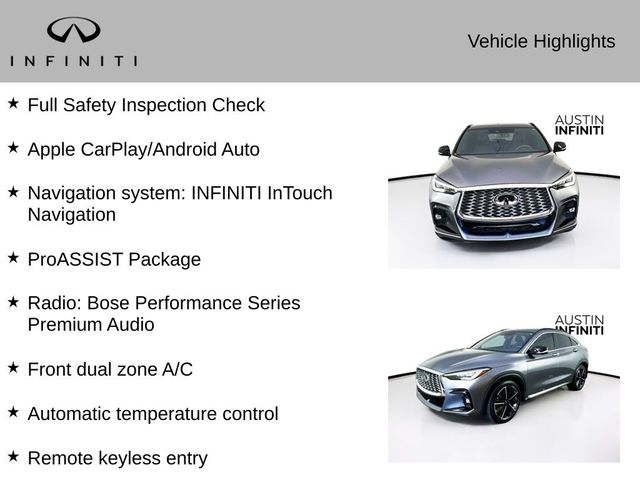 2022 INFINITI QX55 Essential