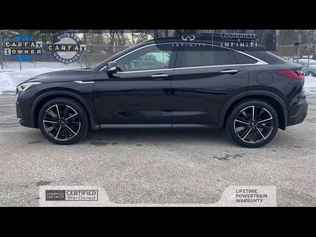 2022 INFINITI QX55 Sensory