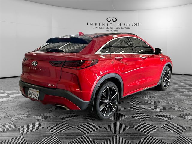 2022 INFINITI QX55 Sensory