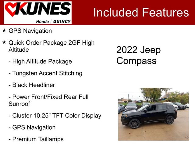 2022 Jeep Compass High Altitude