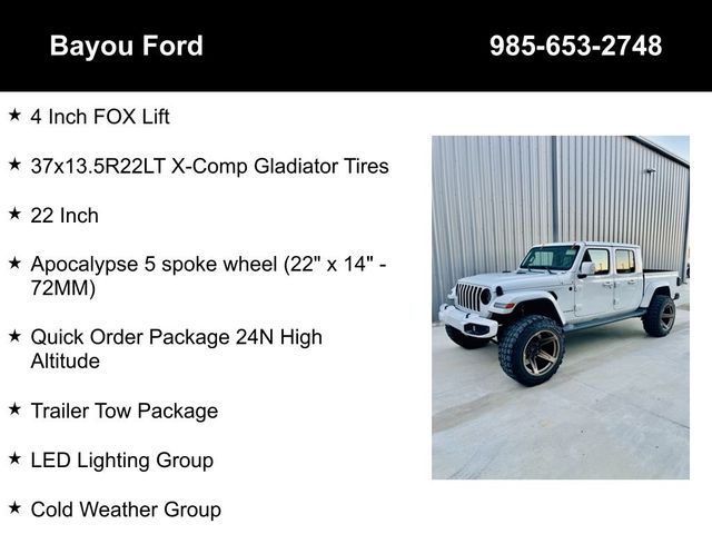 2022 Jeep Gladiator High Altitude