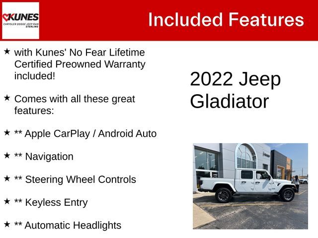 2022 Jeep Gladiator Overland