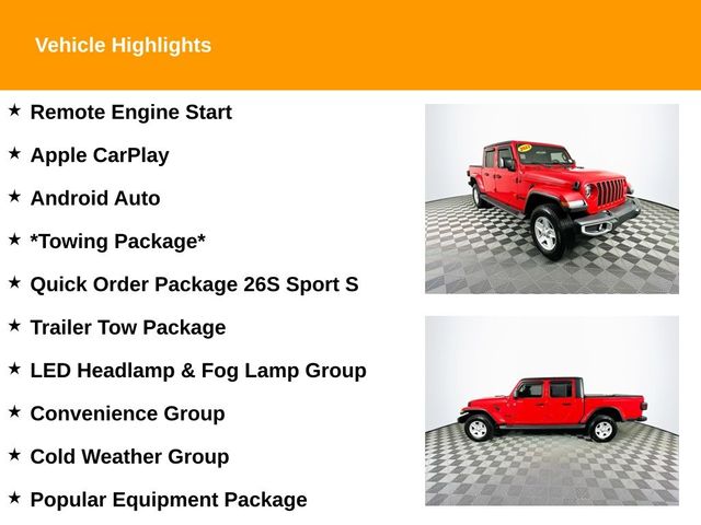 2022 Jeep Gladiator Sport S