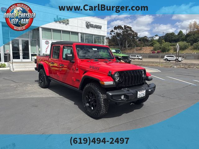 2022 Jeep Gladiator Willys