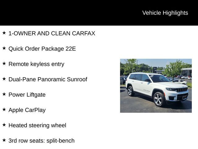 2022 Jeep Grand Cherokee L Limited