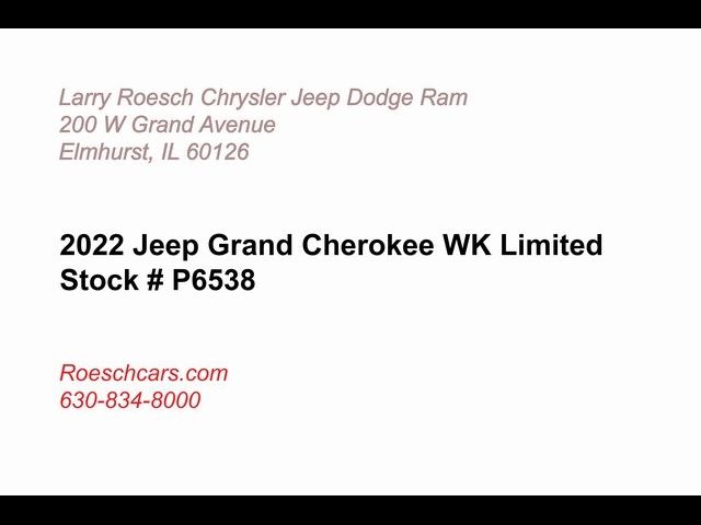 2022 Jeep Grand Cherokee WK Limited