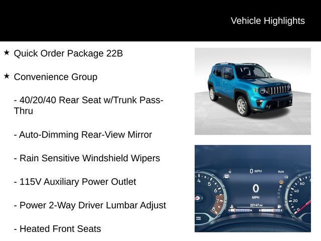 2022 Jeep Renegade Latitude