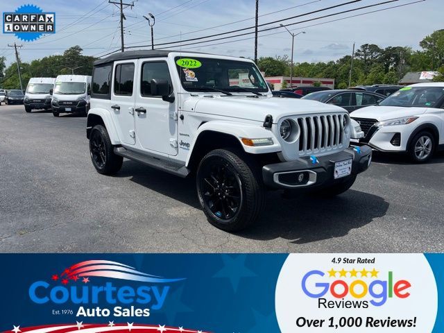2022 Jeep Wrangler 4xe Unlimited Sahara