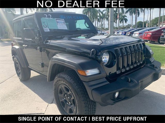 2022 Jeep Wrangler Sport