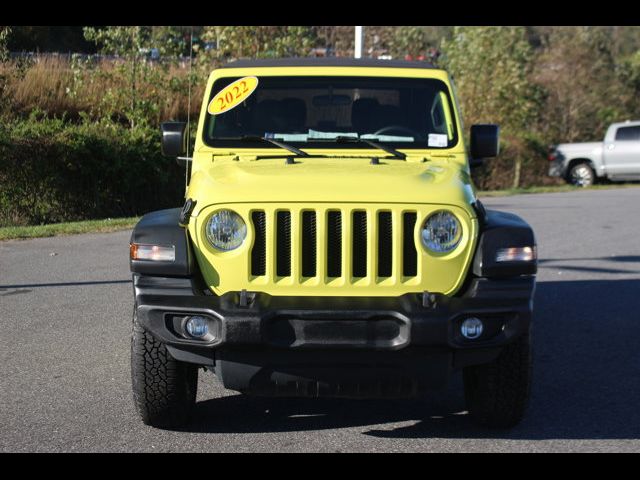 2022 Jeep Wrangler Sport