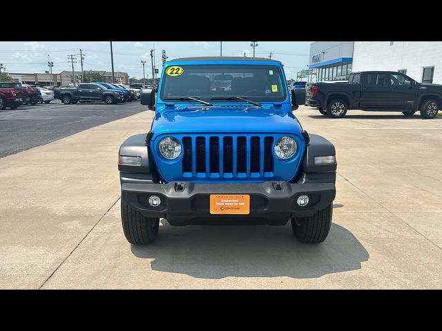 2022 Jeep Wrangler Sport S