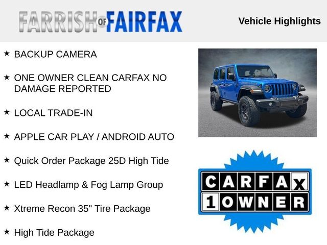 2022 Jeep Wrangler Unlimited High Tide